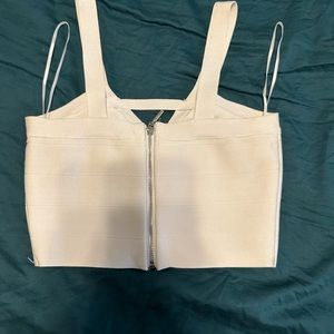 White guess skirt set